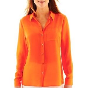 Worthington Button Down Top